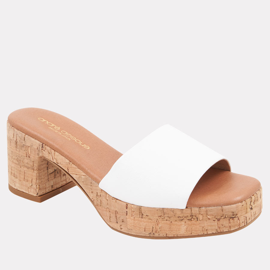 Cypress Leather Heel