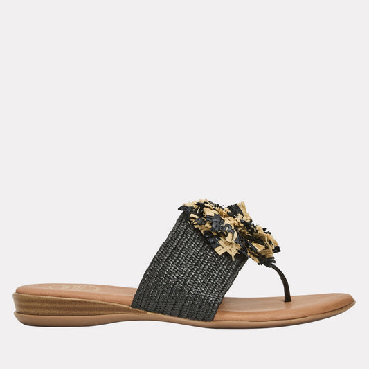 Nara Neutral Stretch Raffia Featherweights™ Sandal
