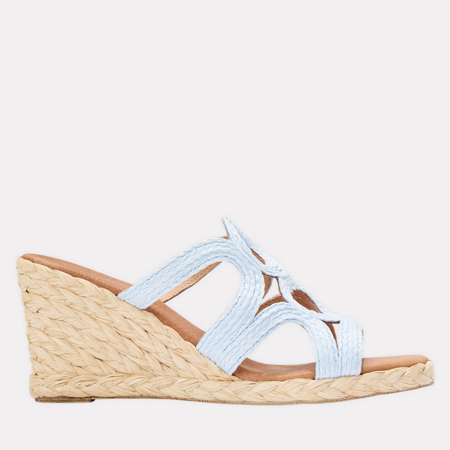 Neena Raffia Espadrille Wedge | Andre Assous