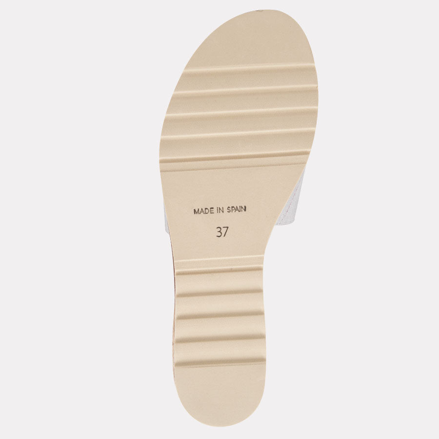 Nessie Metallic Espadrille Wedge