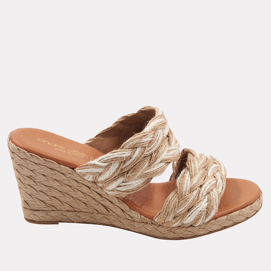 White Multi Raffia