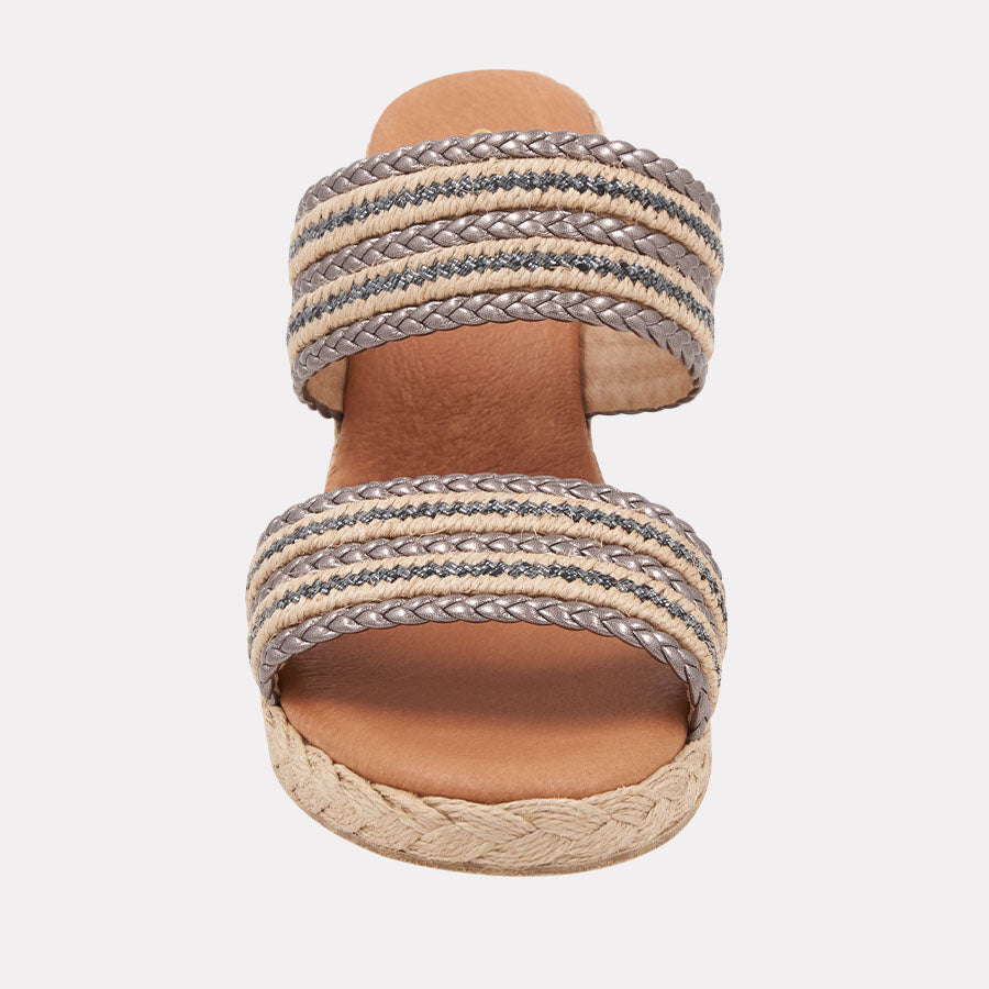 Natural Silver Raffia