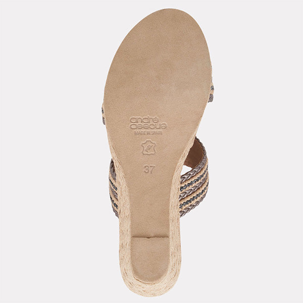 Natural Silver Raffia