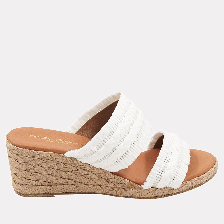 Nori Fringe Espadrille Wedge display picture 1