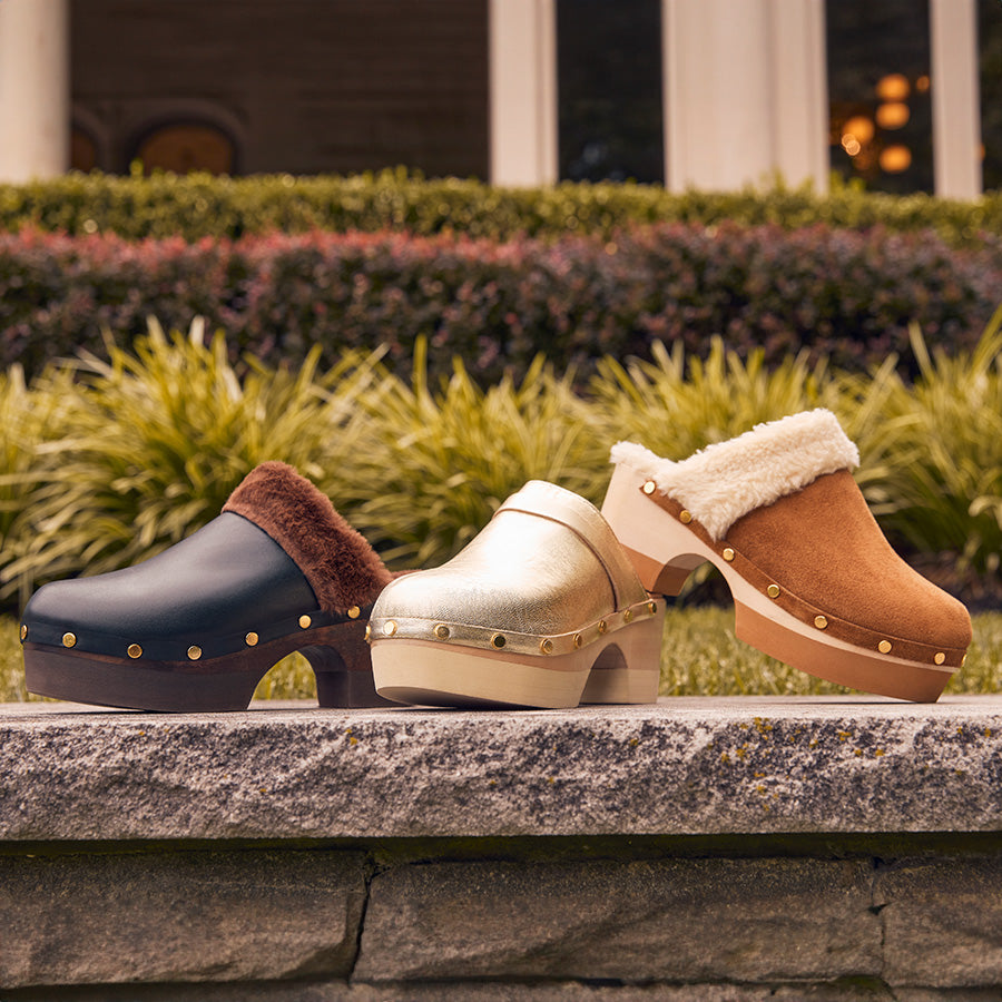 Olivia Featherweights™ Metallic Clog