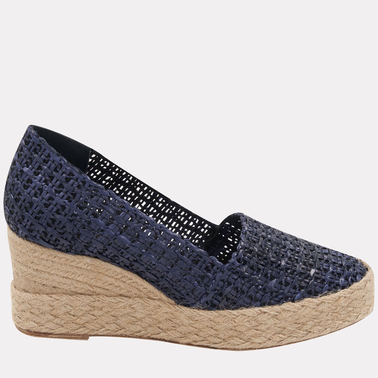 Patti Woven Raffia Espadrille Wedge