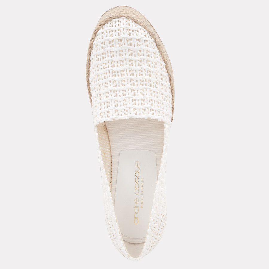 Patti Woven Raffia Espadrille Wedge
