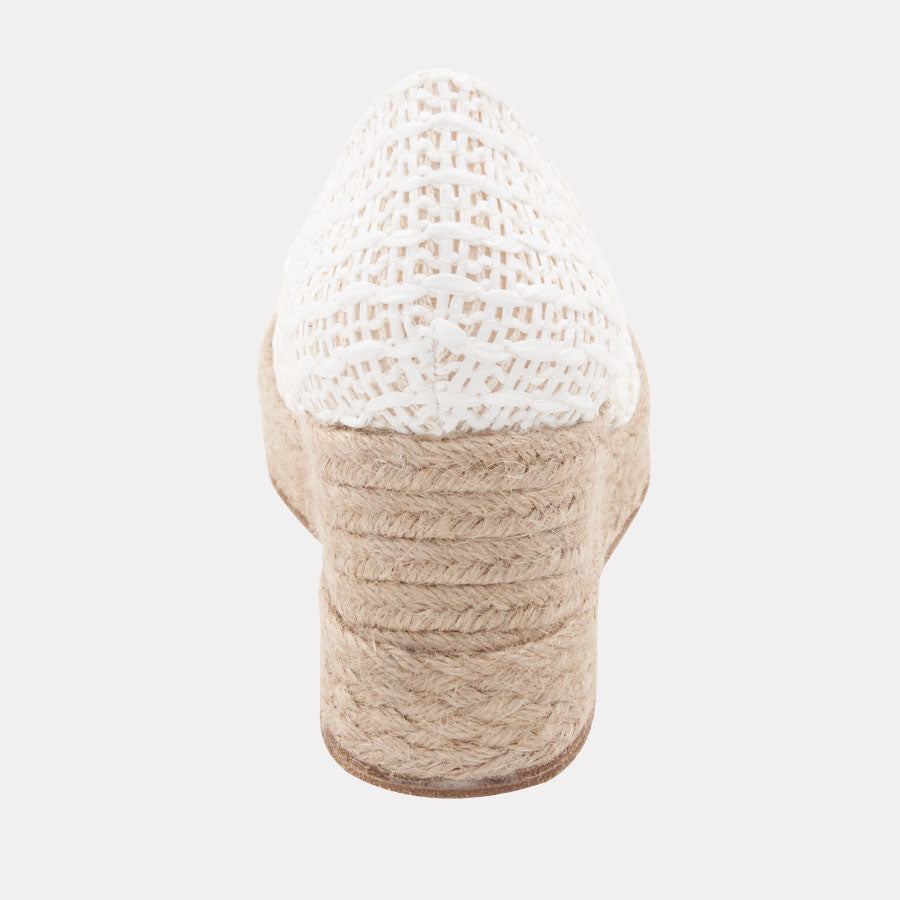 Patti Woven Raffia Espadrille Wedge