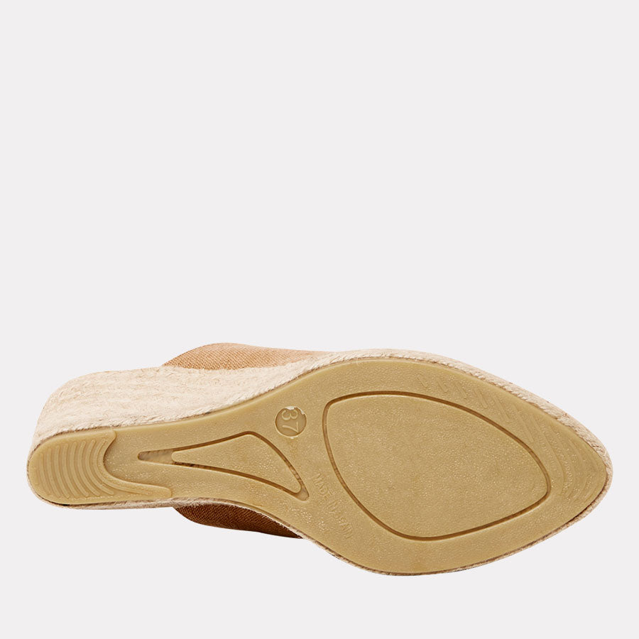 Rosette Espadrille Wedge