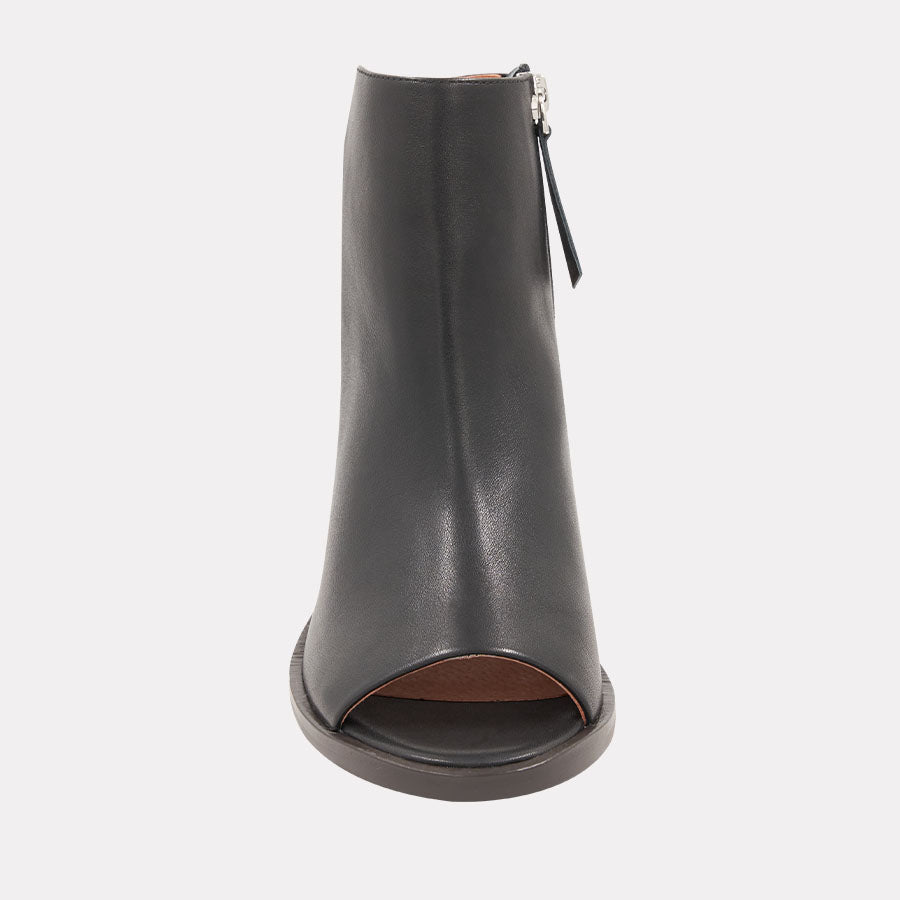 Zazie Leather Heel