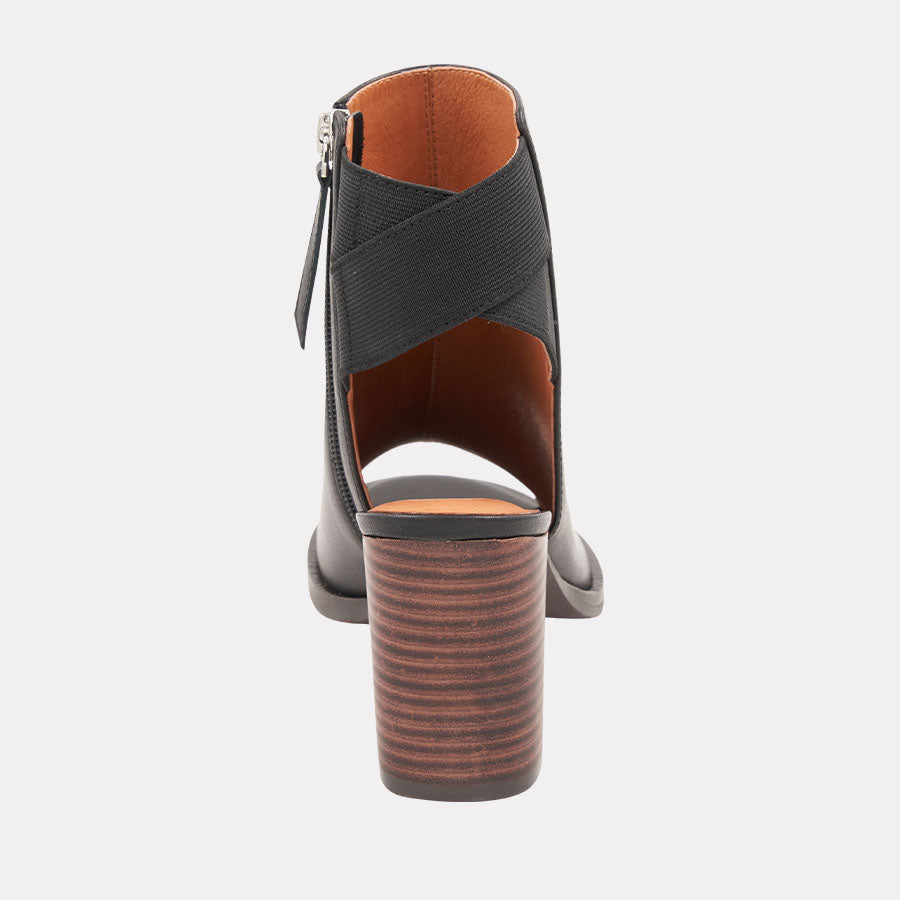 Zazie Leather Heel