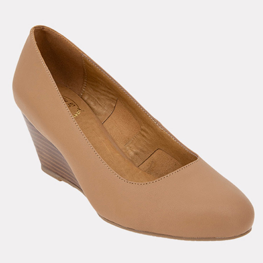 Khloe Leather Featherweights™ Wedge