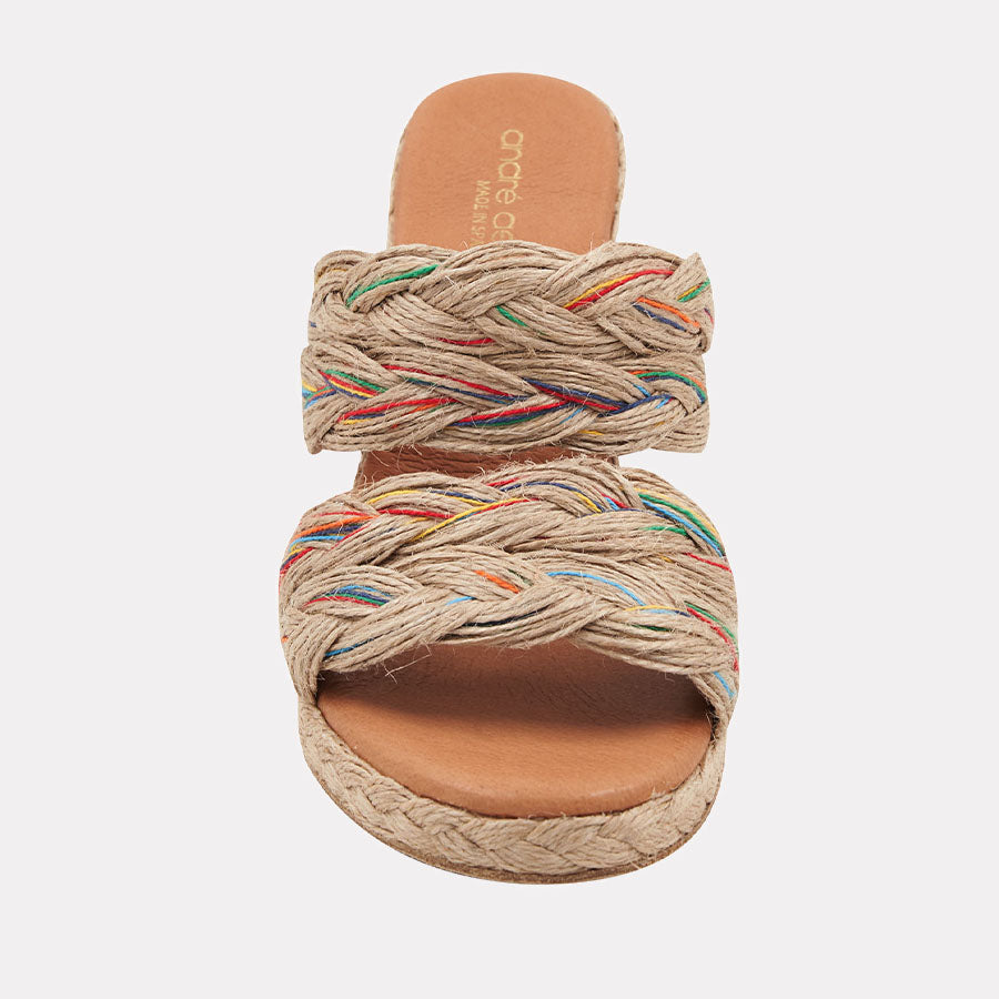 White Multi Raffia