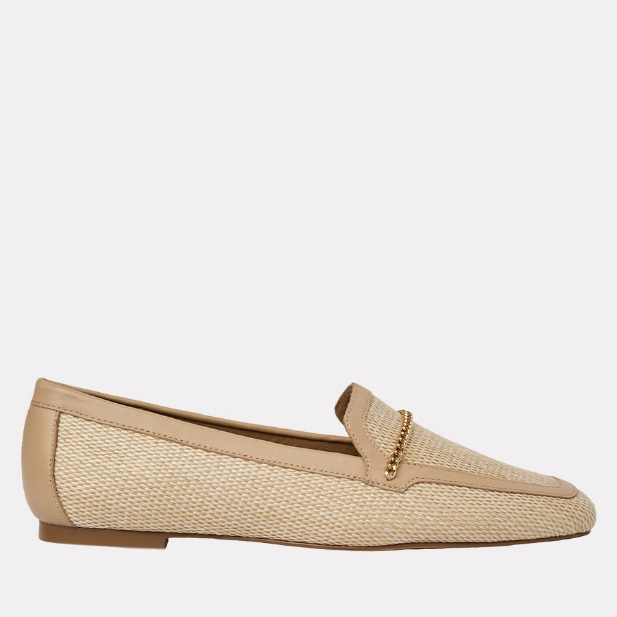 Ariane Raffia Loafer