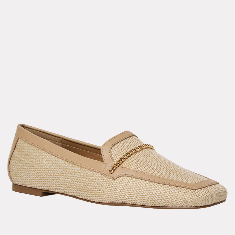 Ariane Raffia Loafer