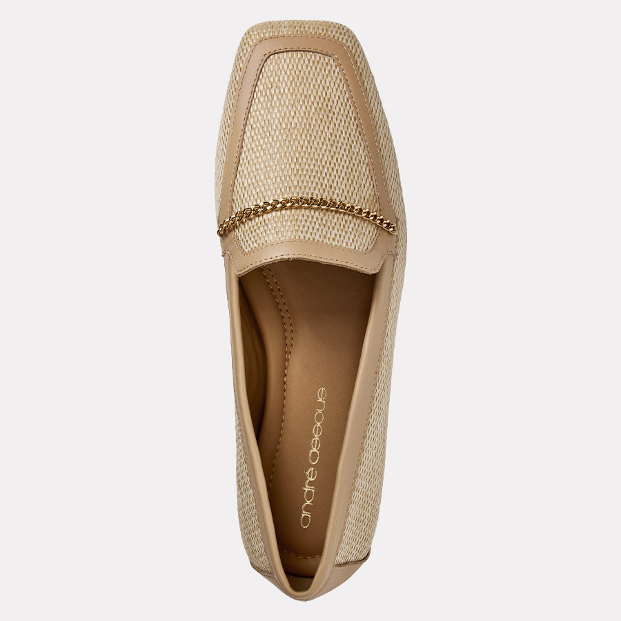 Ariane Raffia Loafer