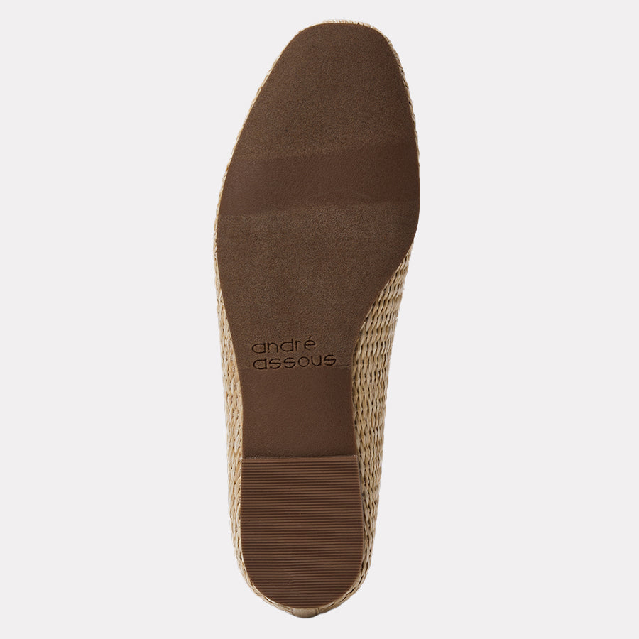 Haley Raffia Ballet Flat