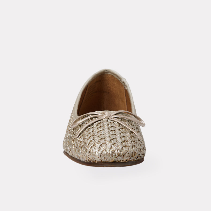 Haley Raffia Ballet Flat