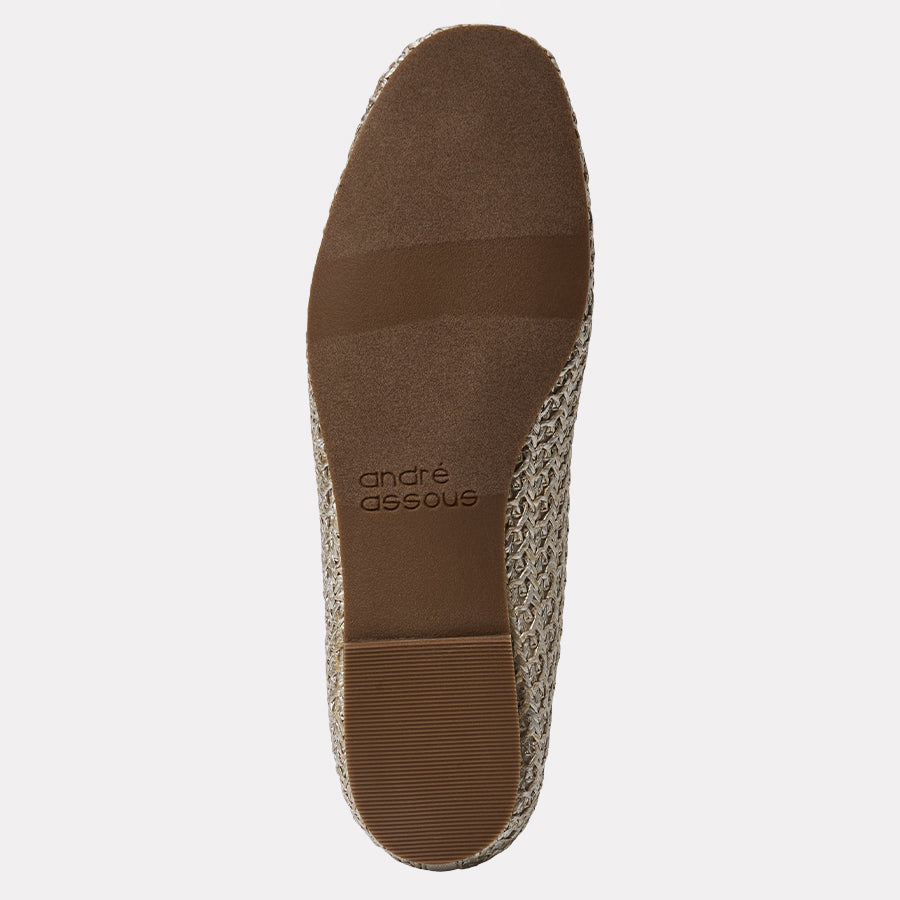Haley Raffia Ballet Flat