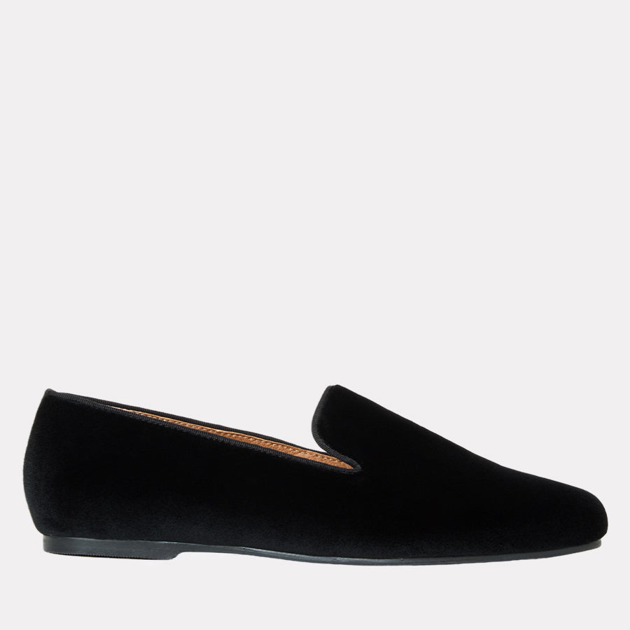 Sara Velvet Loafer