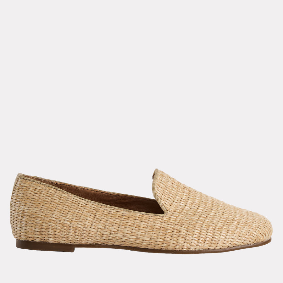 Sara Raffia Loafer