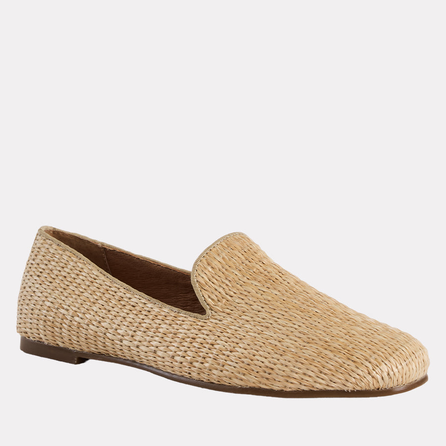 Sara Raffia Loafer