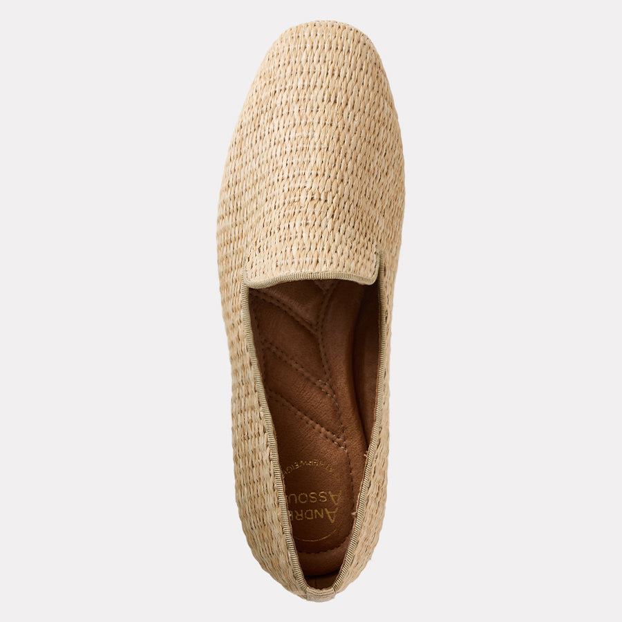 Sara Raffia Loafer