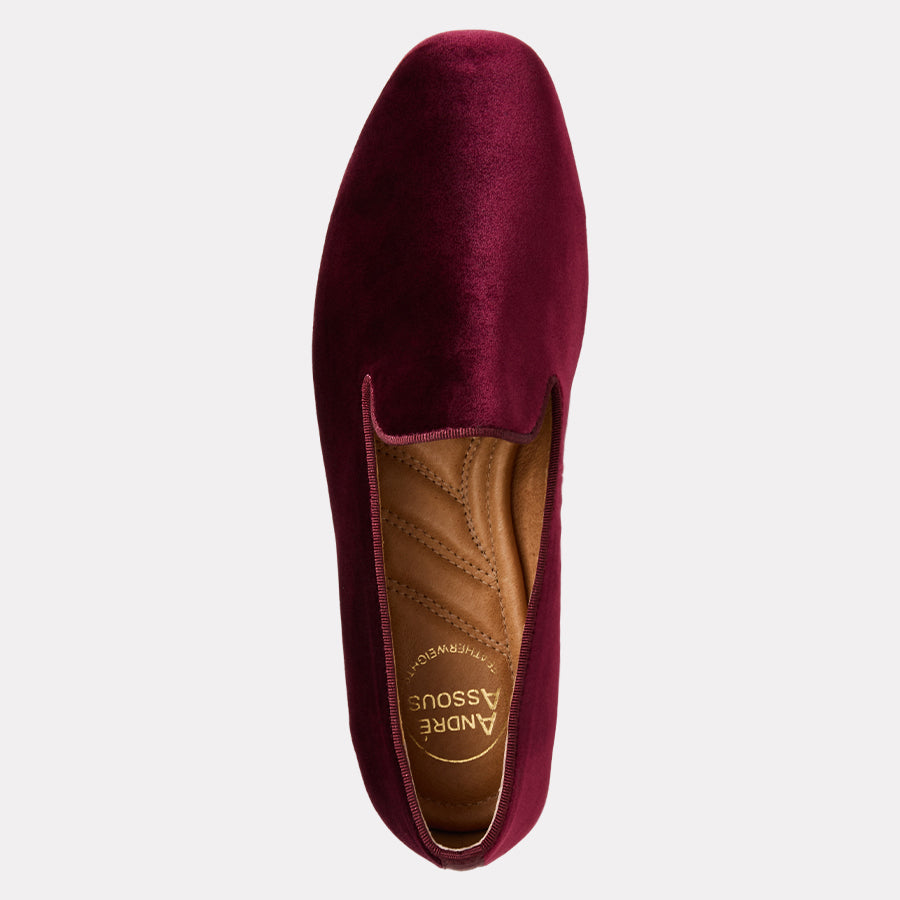 Sara Velvet Loafer