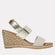 Allison Woven Metallic Espadrille Wedge