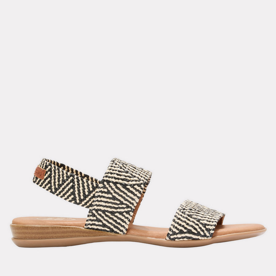 Nigella Multi Stretch Raffia Featherweights™ Sandal