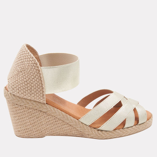 Adin Elastic Espadrille Wedge