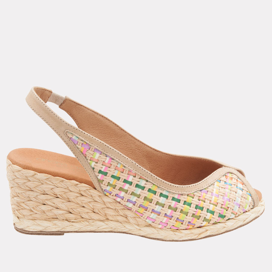 Audrey Woven Espadrille Wedge