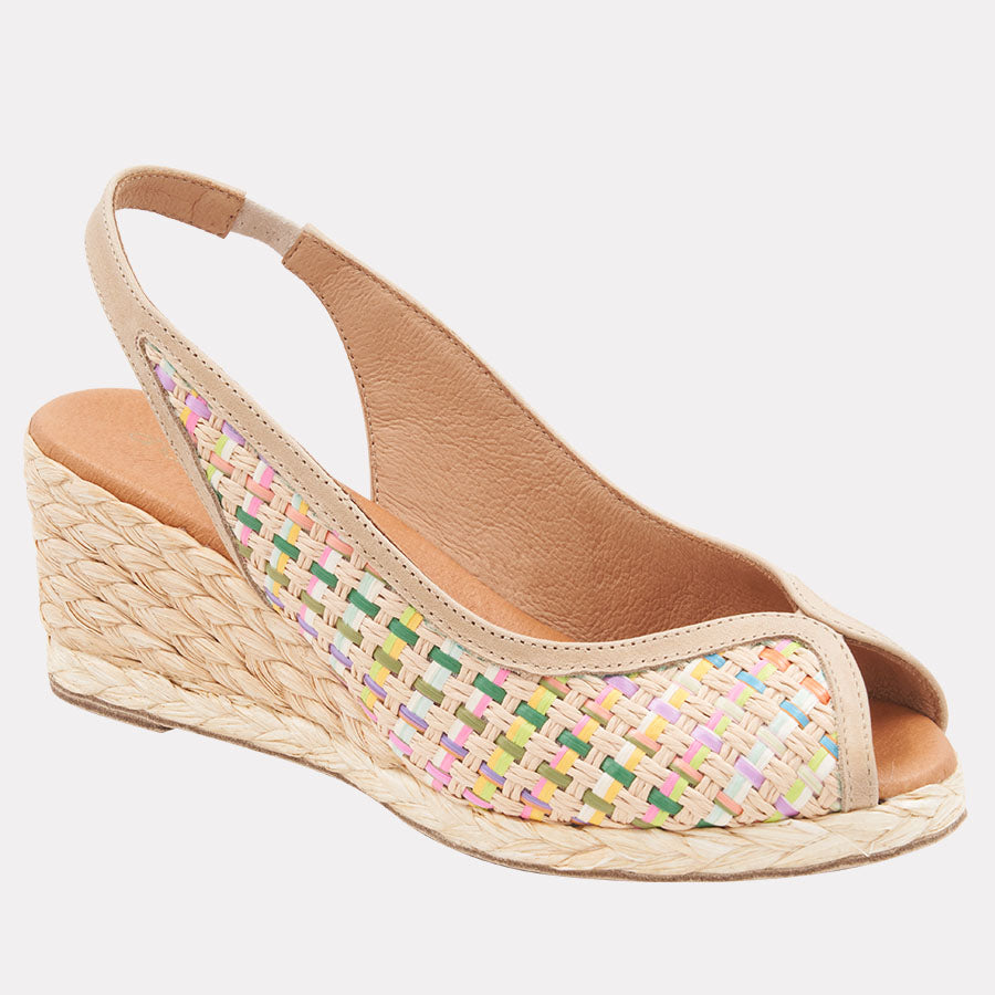 Audrey Woven Espadrille Wedge