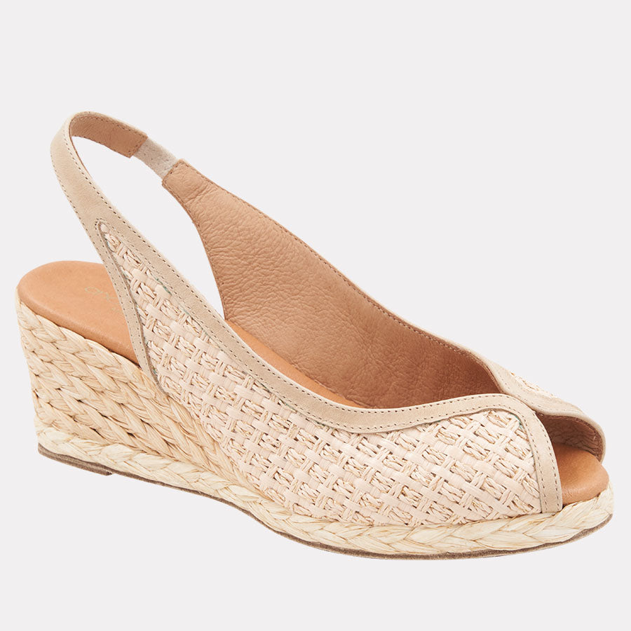 Audrey Woven Espadrille Wedge