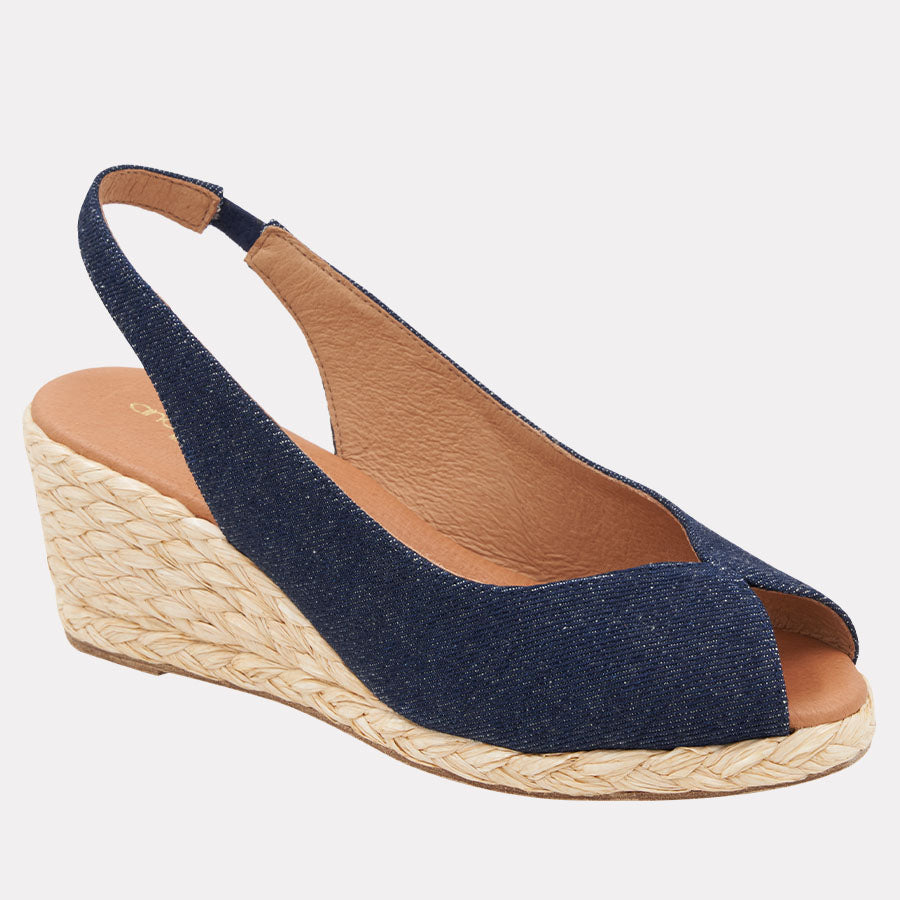 Audrey Espadrille Wedge