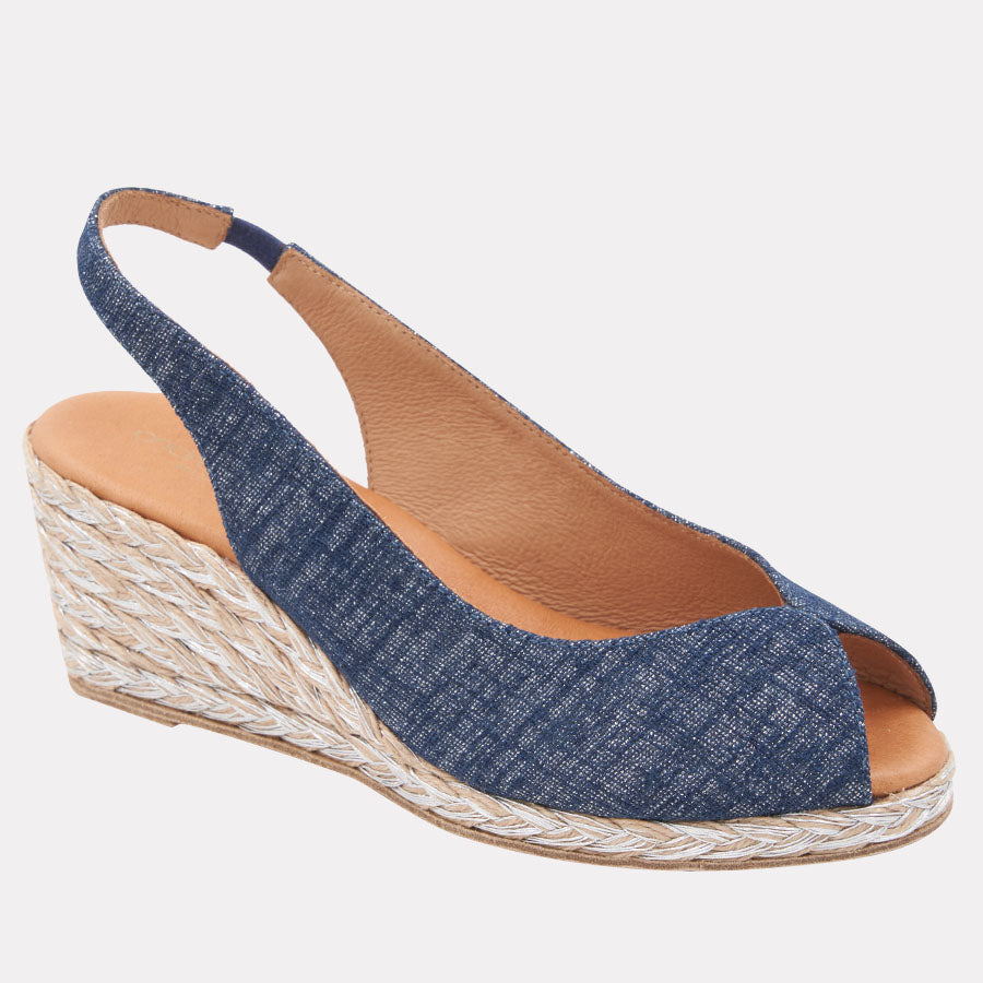 Audrey Espadrille Wedge