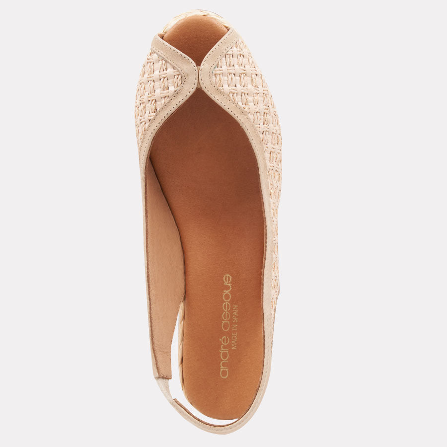 Audrey Woven Espadrille Wedge