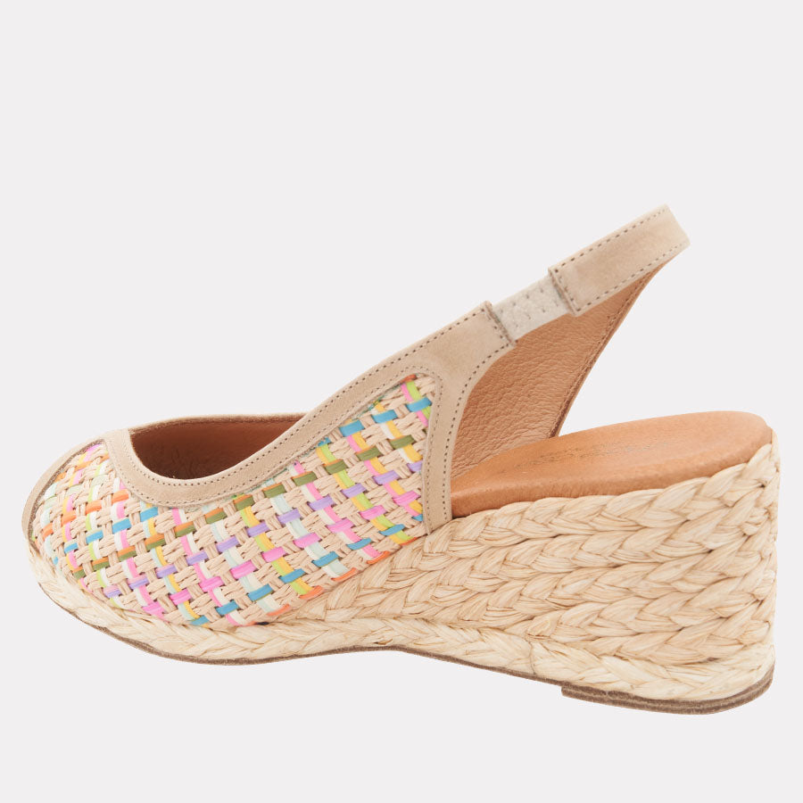 Audrey Woven Espadrille Wedge