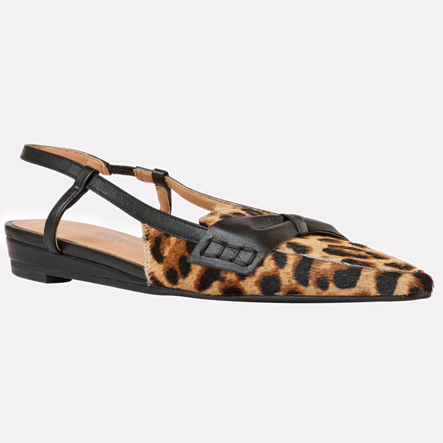 Blake Leopard Mule