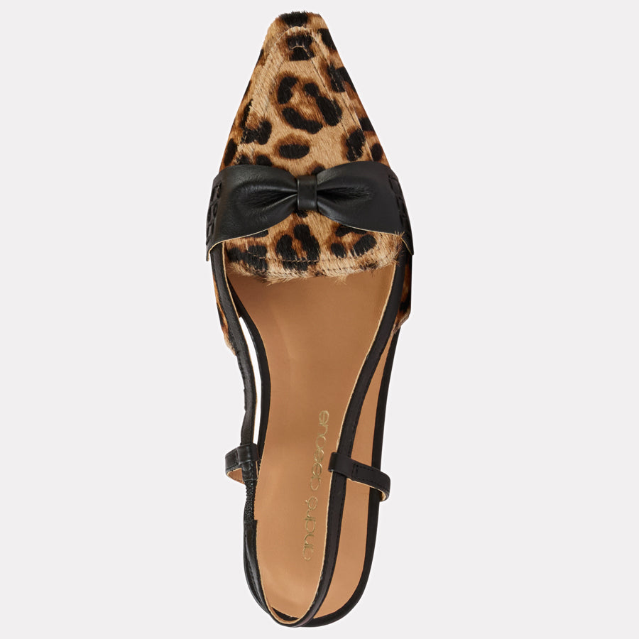 Blake Leopard Mule