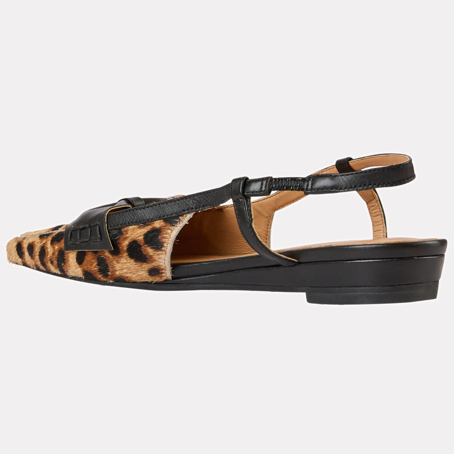 Blake Leopard Mule