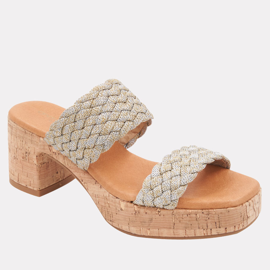 Cairo Woven Raffia Heel