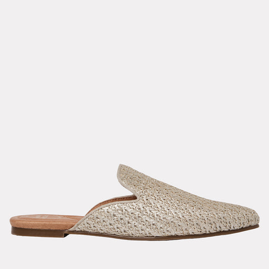 Daria Raffia Flat