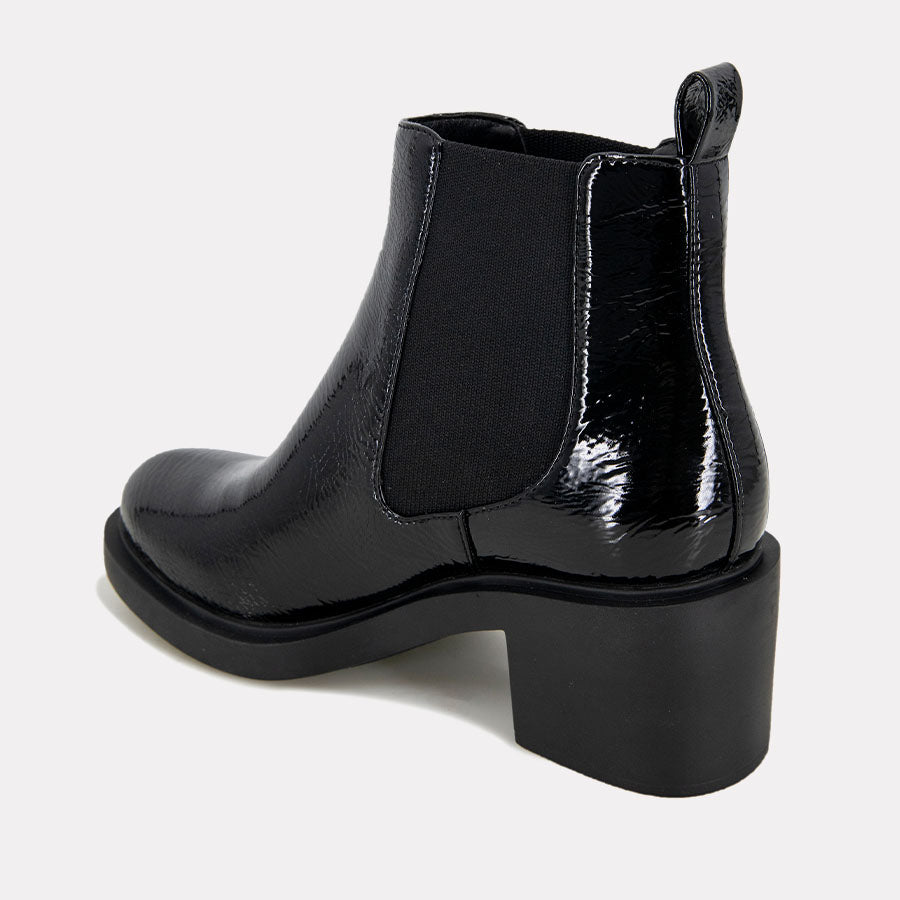 Gemma Patent Leather Chelsea Boot