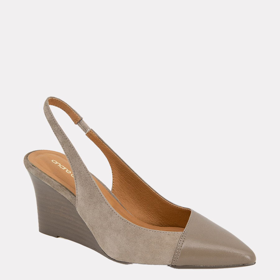 Laina Suede Wedge