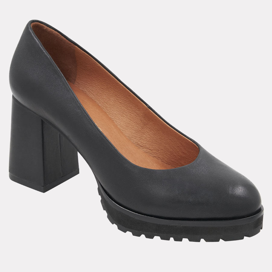 Buy Style Shoes Pointed Toe Textured Work Block Pumps - Heels for Women  25062448 | Myntra