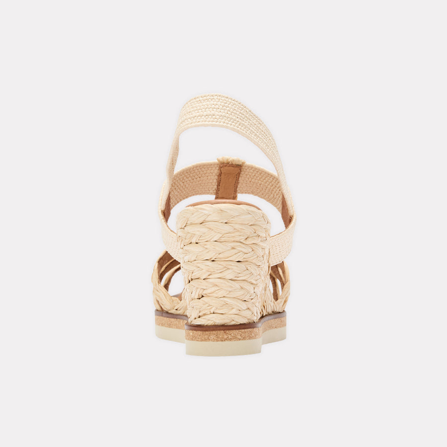 Maria Raffia Espadrille Wedge