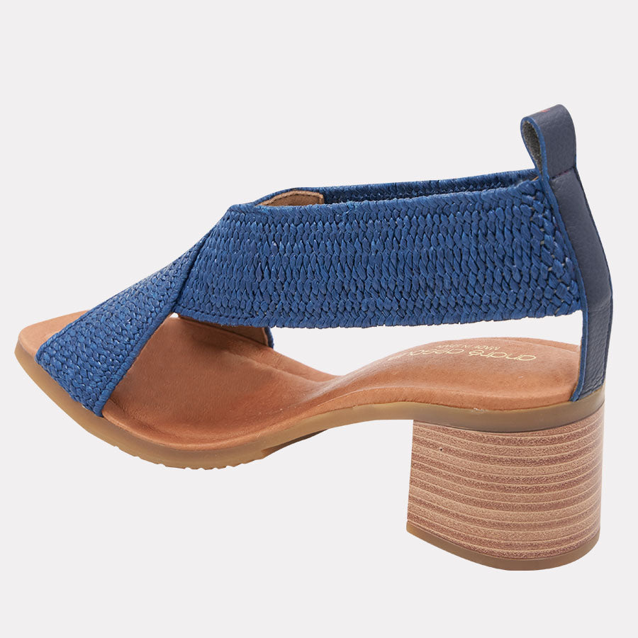 Naira Stretch Raffia Featherweights Heel