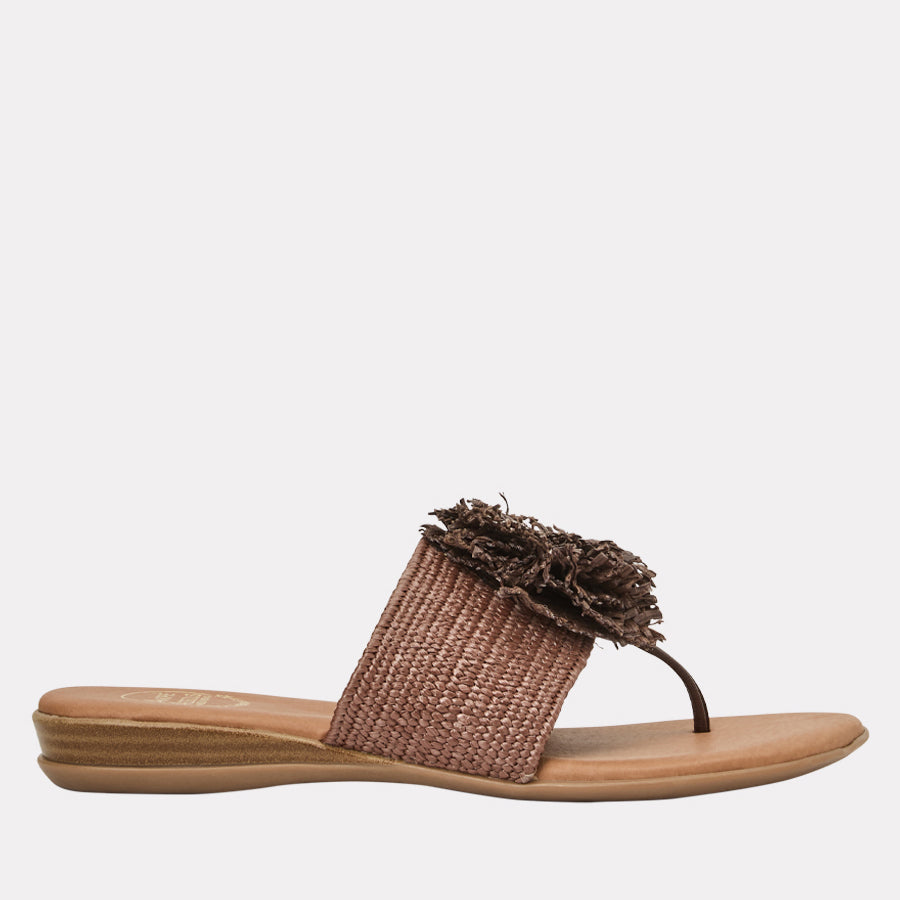 Nara Neutral Stretch Raffia Featherweights™ Sandal