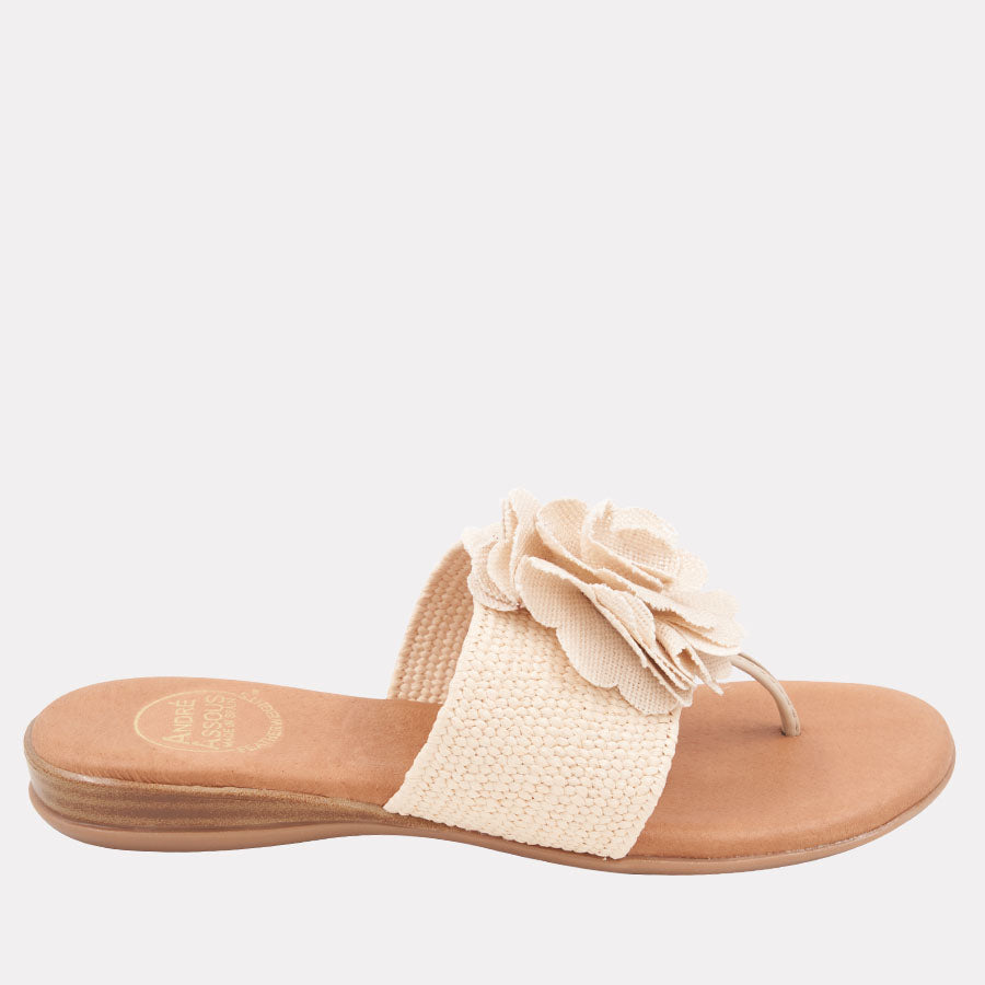 Nara Stretch Raffia Featherweights™ Sandal